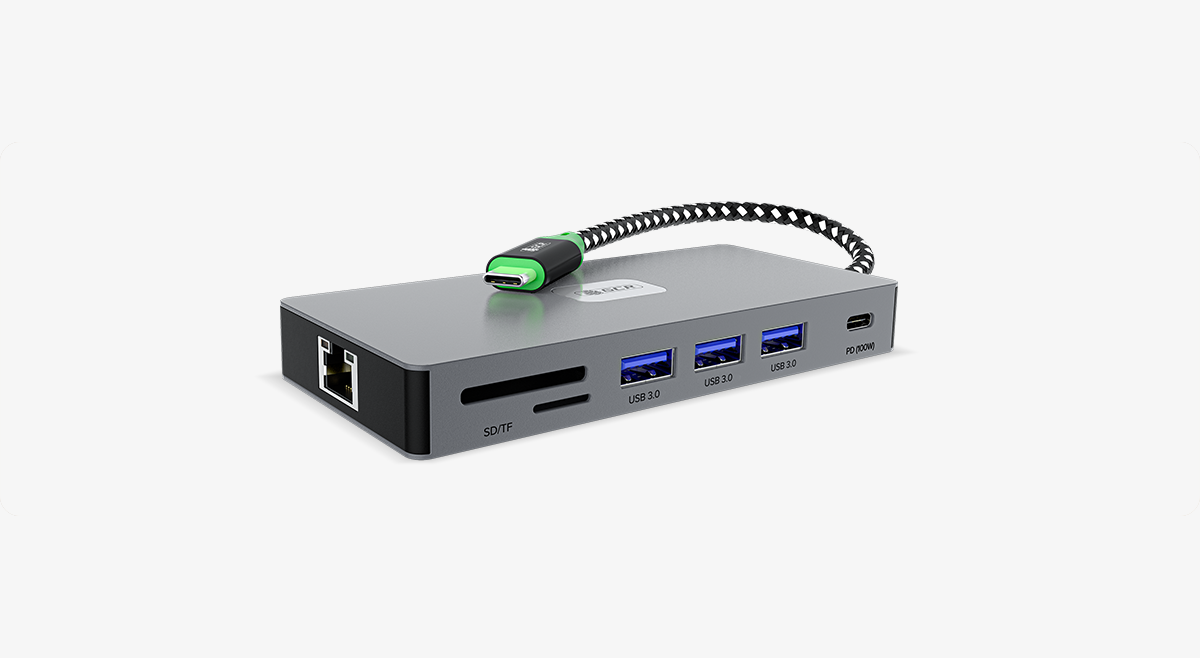 USB Type-C хаб на 11 портов GCR-57162 GCR-TCH11v1