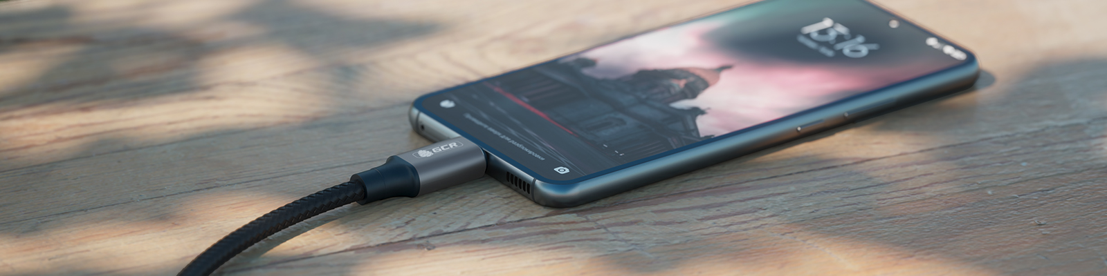 Профессиональный кабель USB4 Type-C российского бренда GCR с усиленным узлом у коннектора и многослойным экранированием — решение для 8K и 240 Вт