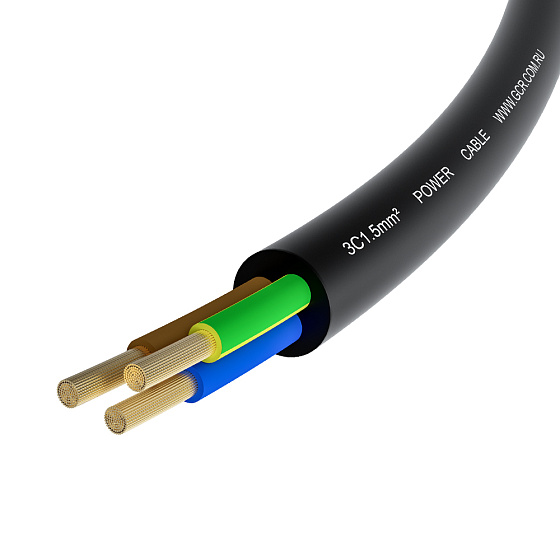 Купить GCR PRO Кабель питания PROF С14 - С5 медь GCR-55970 — российского бренда GCR