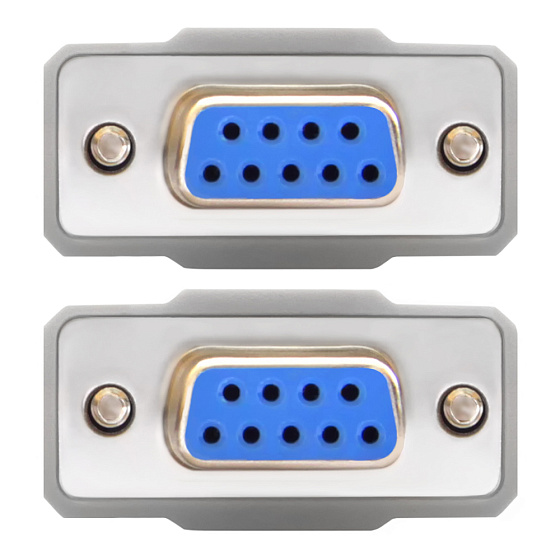 Купить GCR PRO Кабель RS-232 DB9 F/DB9 F 30AWG экран GCR-DB9CF2F-5m — российского бренда GCR