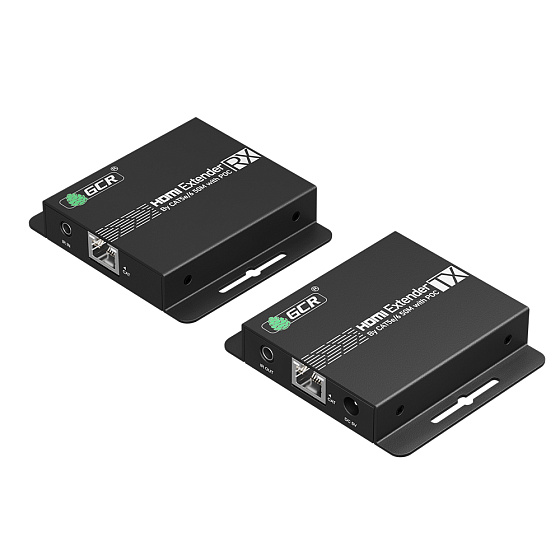 Купить GCR PRO Удлинитель HDMI по витой паре до 50м 1080P передатчик + приемник ИК-управление 2 выхода HDMI + петлевой GCR-55408 — российского бренда GCR