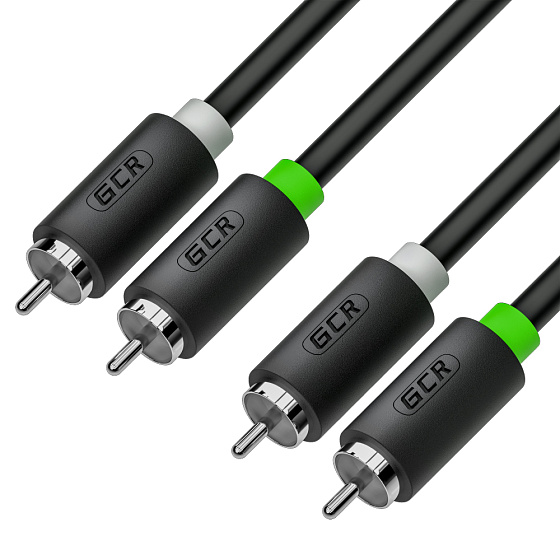 Купить GCR PRO Кабель аудио RCA M х2 / RCA M х2 GCR-54132 — российского бренда GCR