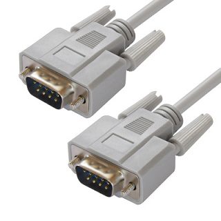 GCR PRO Cable RS-232 DB9 M/DB9 M Premium 30 AWG