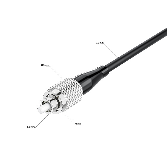 Купить GCR PRO Патч-корд оптический FC/UPC SM 9/125 Simplex LSZH GCR-57070 — российского бренда GCR