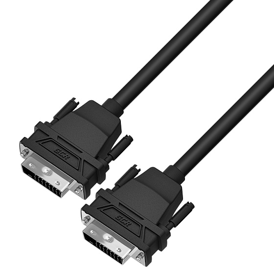 Купить GCR PRO Кабель DVI-D M/M 28 AWG 3Х экран фольга/оплетка GCR-52533 — российского бренда GCR