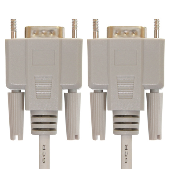 Купить GCR PRO Кабель RS-232 DB9 F/DB9 F 30AWG экран GCR-DB9CF2F-5m — российского бренда GCR