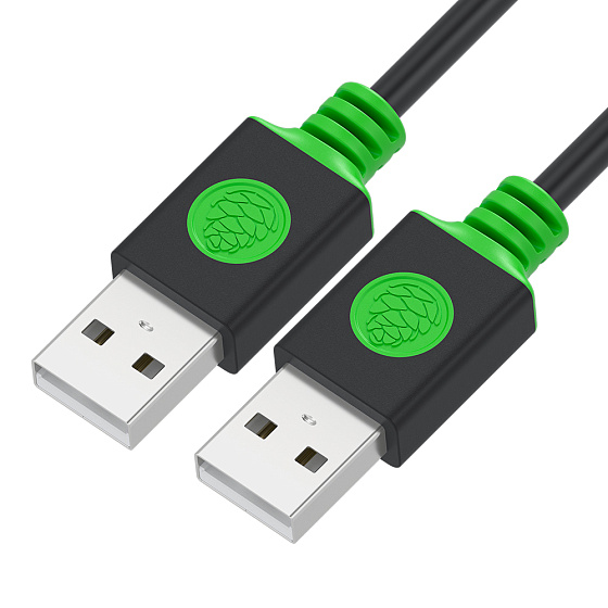 Купить GCR PRO Кабель USB 2.0 AM/AM экран армирование GCR-UM2M-BB2S-3.0m — российского бренда GCR