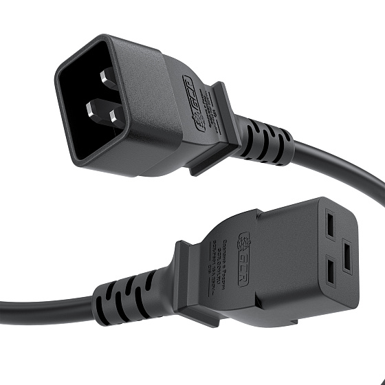 Купить GCR PRO Кабель питания PROF C19 - C20 медь GCR-56625 — российского бренда GCR