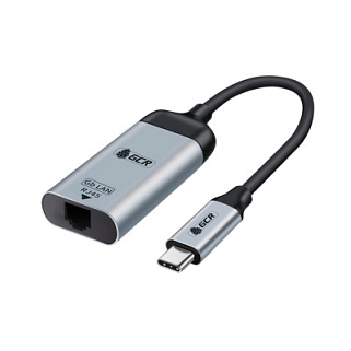 GCR Адаптер-переходник USB Type C > RJ45, M/F