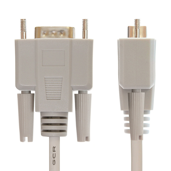 Купить GCR PRO Кабель RS-232 DB9 F/DB9 F 30AWG экран GCR-DB9CF2F-5m — российского бренда GCR