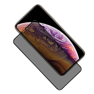 Защитное стекло на экран Антишпион сверхпрочное для iPhone 15 Премиальное качество
