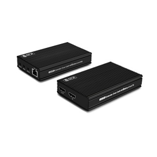 GCR Удлинитель HDMI 2.0 по витой паре 4K 60Hz до 120М приемник + передатчик, поддержка HDCP 2.2, IR, LOOP OUT