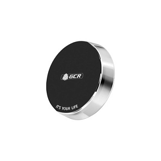 Self-adhesive magnetic holder for phone in a car at home at work