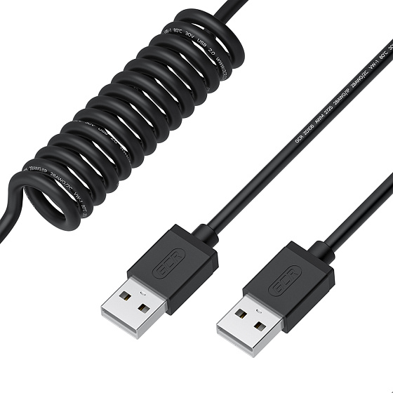 Купить GCR PRO Кабель витой USB 2.0 AM/AM экран армирование GCR-55627 — российского бренда GCR