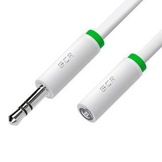 GCR PRO Audio Extension Cable jack 3.5mm M/F shield
