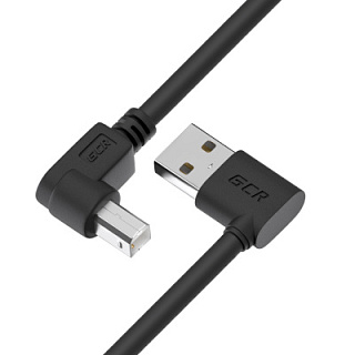 GCR PRO Cable USB 2.0 AM Left Corner / BM Right Corner