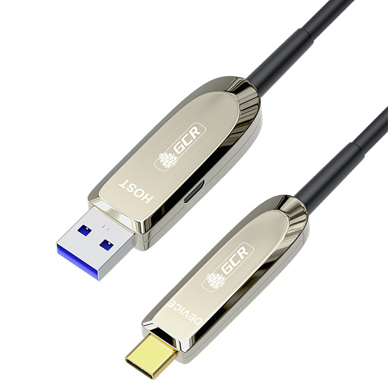 Купить GCR PRO Кабель AOC USB 3.2 Gen 2 AM / Type-C 10 Гбит GCR-56234 — российского бренда GCR