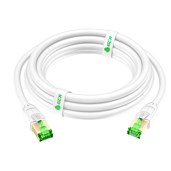 Купить GCR PRO Патч-корд LSZH PROF кат.8 S/FTP медь RJ45 GOLD T568B GCR-56801 — российского бренда GCR