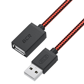 GCR PRO Extension Cable USB 3.0 AM/AF textile shielding