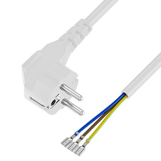 GCR PRO Power Cable DIY EU plug Schuko - knife terminals socket Cu