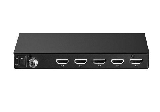 Купить GCR PRO Переключатель HDMI 4 устройства к 1 монитору 1080P Full HD мультипросмотр 5 режимов отображения GCR-55419 — российского бренда GCR