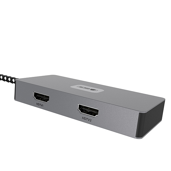 Купить GCR PRO Док-станция 7в1 Type-C USB HUB 5Gbps PD 100W OTG 4K 30Hz HDMI  GCR-57174 — российского бренда GCR