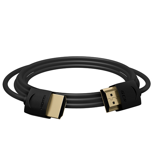 Купить GCR PRO Кабель SLIM HDMI 2.0 экран UHD 4K 60Hz 18 Гбит GCR-51597 — российского бренда GCR