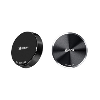 Self-adhesive magnetic holder for phone in a car at home at work