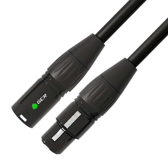 Купить GCR PRO Кабель микрофонный XLR M/F GCR-53374 — российского бренда GCR