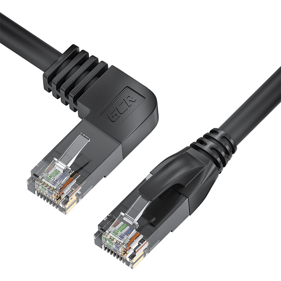 Купить GCR Патч-корд кат.5e UTP угол правый RJ45 T568B GCR-53146 — российского бренда GCR