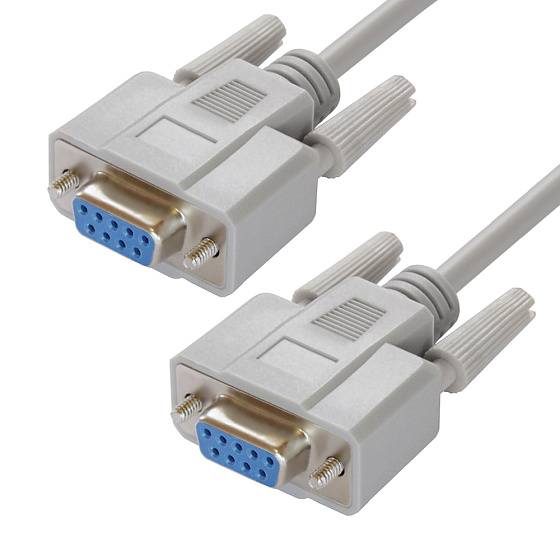 Купить GCR PRO Кабель RS-232 DB9 F/DB9 F 30AWG экран GCR-DB9CF2F-5m — российского бренда GCR