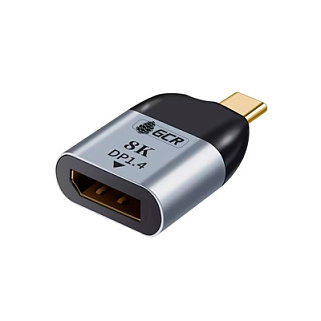 GCR Переходник USB Type C > DisplayPort 1.4 8K, M/F