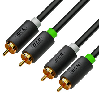 GCR PRO Audio Cable RCA M x2 / RCA M x2