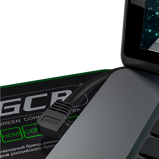Купить GCR Патч-корд кат.5e UTP угол левый RJ45 T568B GCR-53152 — российского бренда GCR