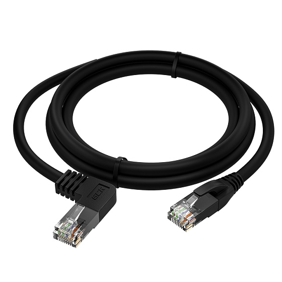 Купить GCR Патч-корд кат.5e UTP угол правый RJ45 T568B GCR-53146 — российского бренда GCR