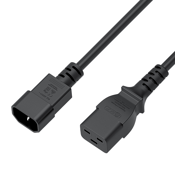 Купить GCR PRO Кабель питания PROF C19 - С14 медь GCR-56574 — российского бренда GCR