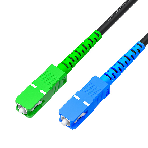 Купить GCR PRO Патч-корд оптический SC/APC - SC/UPC SM 9/125 Simplex LSZH GCR-56185 — российского бренда GCR
