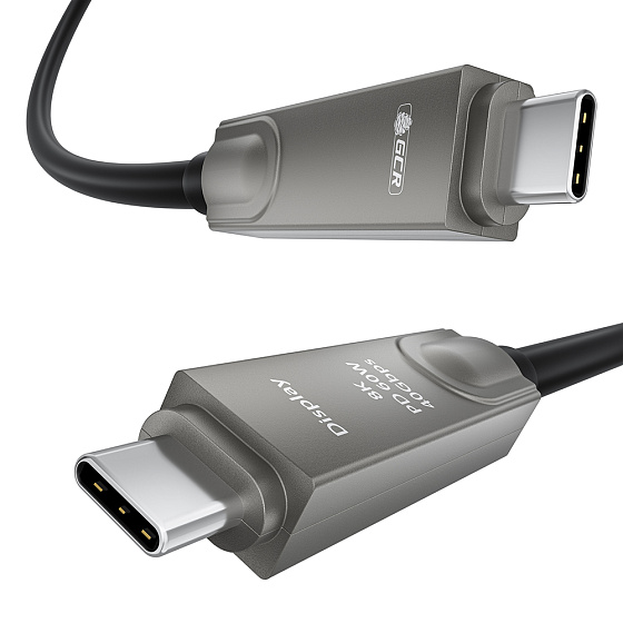 Купить GCR PRO Кабель AOC Type-C оптический 8K60Hz 40Gbps PD 60W M/M GCR-57749 — российского бренда GCR
