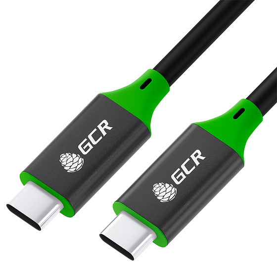 Купить GCR PRO Кабель USB 3.1 Type-C/Type-C 100W PD быстрая зарядка 10Гбит/с 4K
 GCR-54072 — российского бренда GCR