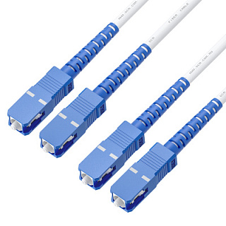 Fiber Optic patch cable SC/UPC - SC/UPC Duplex 9/125 LSZH
