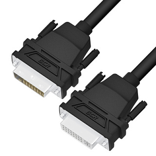 GCR PRO Extension Cable DVI-D Dual Link M/F 3Х shielding