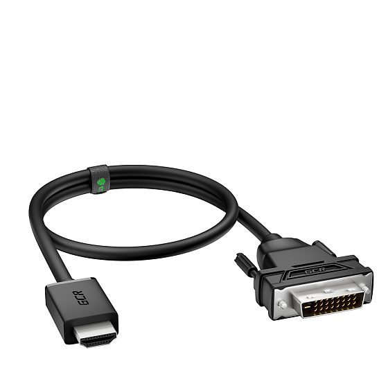 Кабель переходник HDMI - DVI-D двунаправленный для монитора Smart TV PlayStation XBox