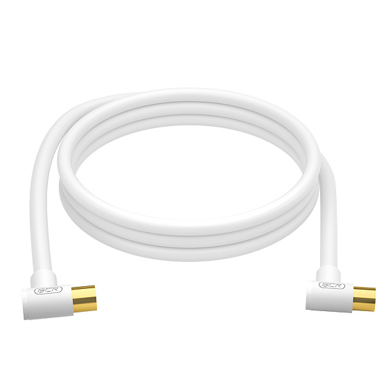 Купить GCR PRO Кабель антенный коаксиальный угловой TV M/M GCR-54880 — российского бренда GCR