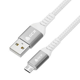 GCR PRO Cable MicroUSB fast charge QC Nylon AL case