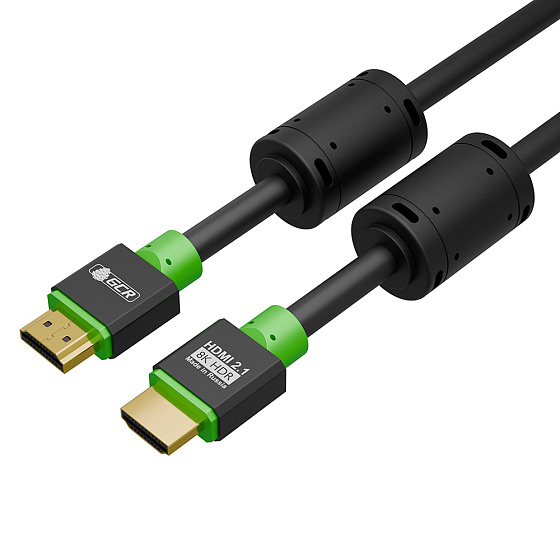 Купить GCR PRO Кабель PROF HDMI 2.1 ферриты 3Х экран UHD 8K 60Hz 48 Гбит GCR-53660 — российского бренда GCR