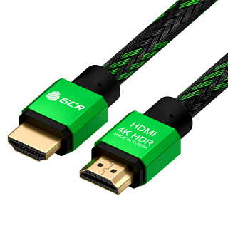 GCR PRO Cable PROF HDMI 2.0 3X shielding UHD 4K 60Hz 18Gbps nylon