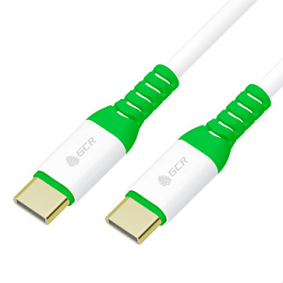 GCR PRO Charging Cable Type-C/Type-C 60W PD Silicone GOLD