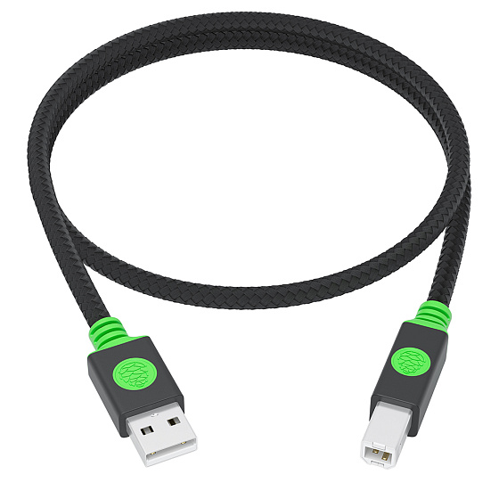 Купить GCR PRO Кабель в оплетке нейлон USB 2.0 AM/BM экран армирование GCR-58139 — российского бренда GCR