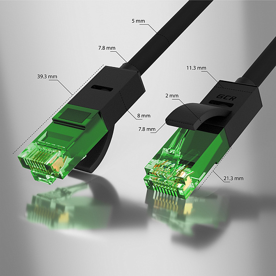 Купить GCR Патч-корд cat.5e UTP медь GCR-56826 — российского бренда GCR