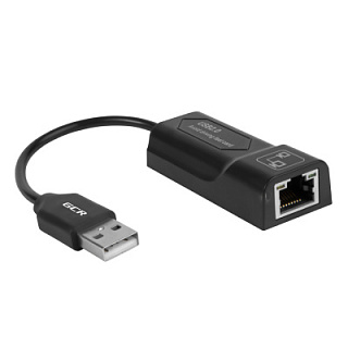 Сетевая карта USB 2.0 LAN RJ-45 адаптер сетевой для подключения Ethernet 100 Мбит/с